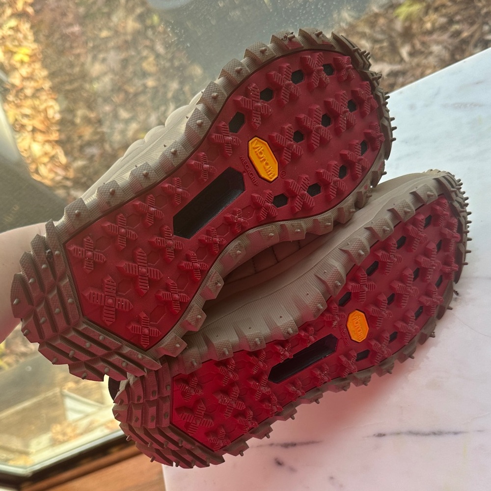 Moncler Cream Quilted Slip-On Shoes - Picture 3 of 5
